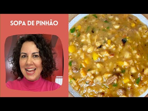 Sopa de Pinhão - Saudável e Fácil