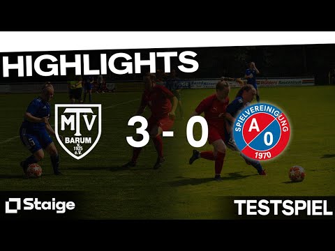 MTV Barum - SV Ahlerstedt/Ottendorf | Testspiel | 29.07.2023