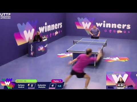 WINners CUP table 1 04.01 Zaitsev Andrei - Gubenko Maksim 22:00