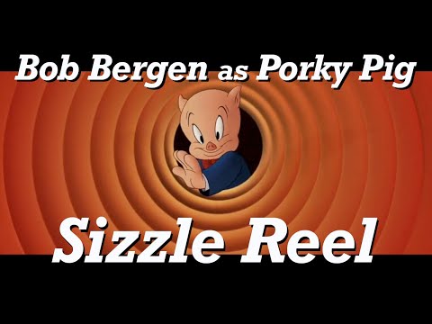 Bob Bergen Porky Pig Sizzle Reel