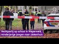 'Er zijn hier nooit ruzies op school', aanleiding steekpartij nog onduidelijk