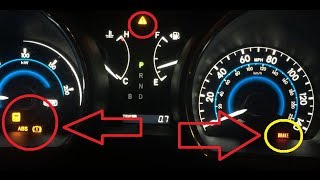 How I fixed Toyota ABS and BRAKE and Traction Lights on Toyota Highlander