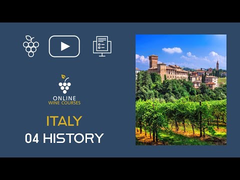 04 História do Vinho | Itália 🍇Cursos Online de Vinhos ➡️ com QUIZ