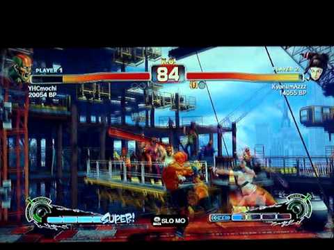 SSF4: YHCmochi (Dhalsim) vs KyonumAzzz (Juri) - Japanese XBL ranked