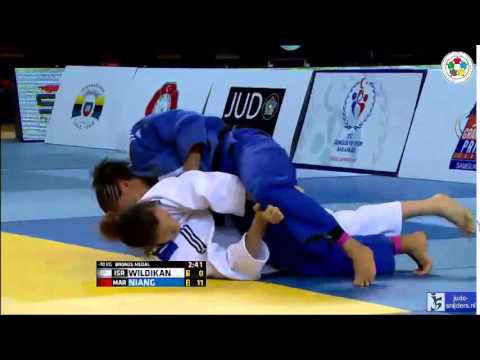 Judo 2014 Grand Prix Samsun: Wildikan (ISR) - Niang (MAR) [-70kg] bronze