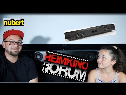 Nubert nuPro XS-7500 Soundbar / Soundboard  Funktion, Stereo und Surround Test HEIMKINOFORUM