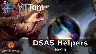 DSA5 Helpers - Beta - Foundry VTT [Toms Vorstellung]