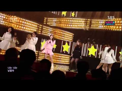 141123 하이 수현(HI SUHYUN)-나는 달라(I'm Diffirrent) @Inkigayo