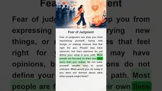 Fear of Judgment #speakingenglish