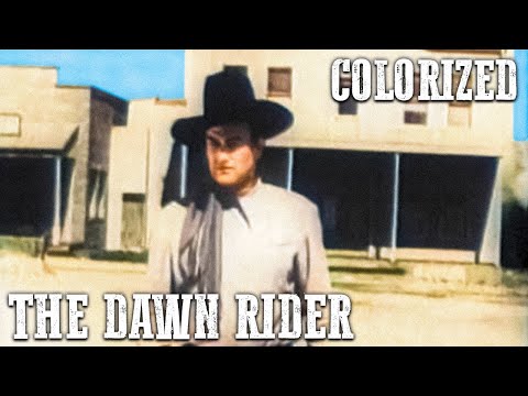 The Dawn Rider | COLORIZED | John Wayne | Ranch Film | Western Movie