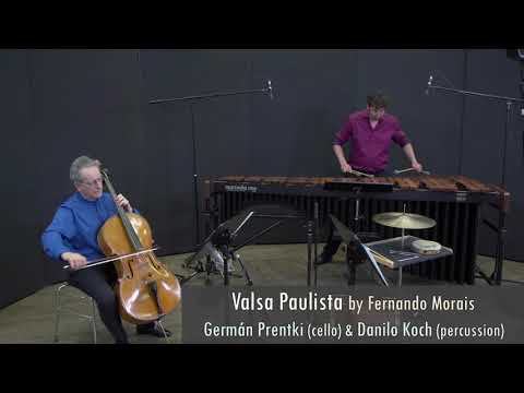 Valsa Paulista (F. Morais) G. Prentki(Cello) D. Koch(Percussion) #GermanPrentki #Cello #trianglegang