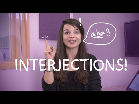 Weekly English Words with Alisha - Interjections!