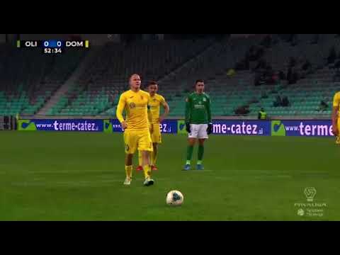 Olimpija  Domzale  54'  0 1  Ibricic  enajstmetrovka