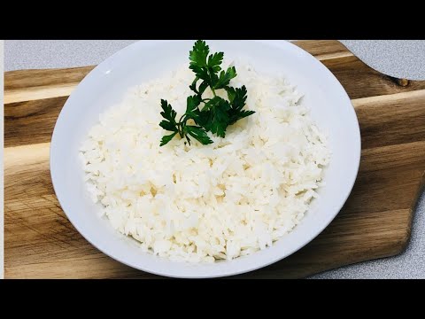 How To Make White Rice - Easy Garlic Fried Rice