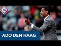 Oud-ADO-trainer Henk Fraser blikt vooruit op ADO - Sparta - OMROEP WEST SPORT