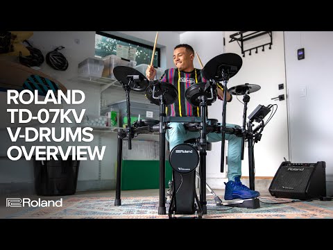 Roland V-Drums TD-07KV Kit Overview