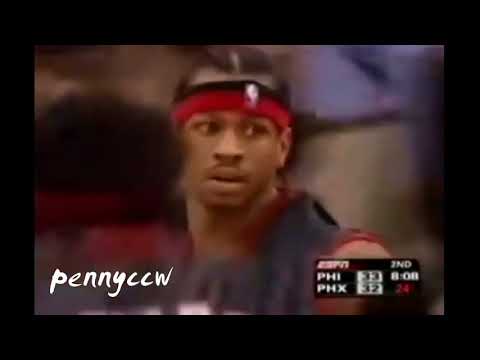 Allen Iverson Full Highlights vs Steve Nash the Phoenix Sun 04/05 NBA