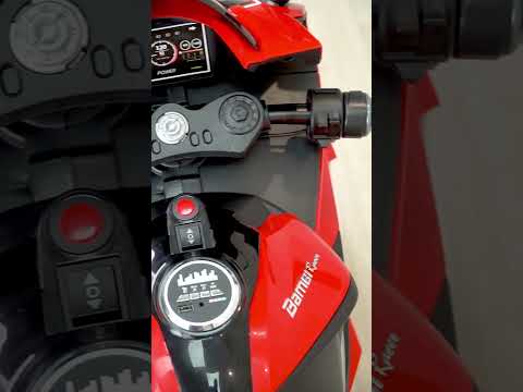 Детский электромотоцикл Bambi белый (M 6013EL-1(24V))