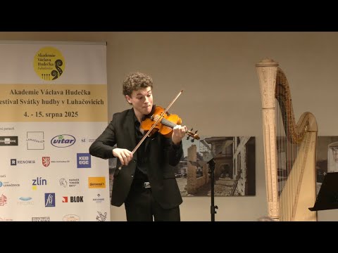 Houslové talenty zazářily v Luhačovicích. Mistrovské housle si letos odvezl Vilém Jirsa