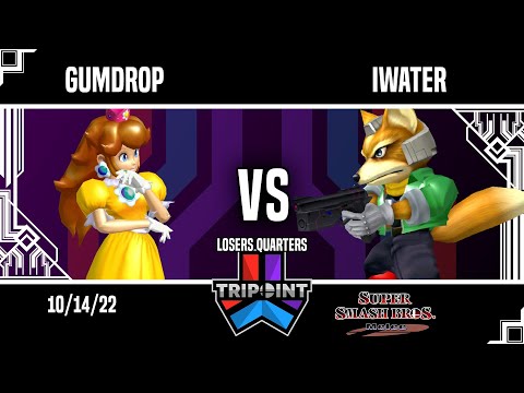 Tripoint Smash 163 - Losers Quarters - Gumdrop(Peach) Vs. iWater(Fox)