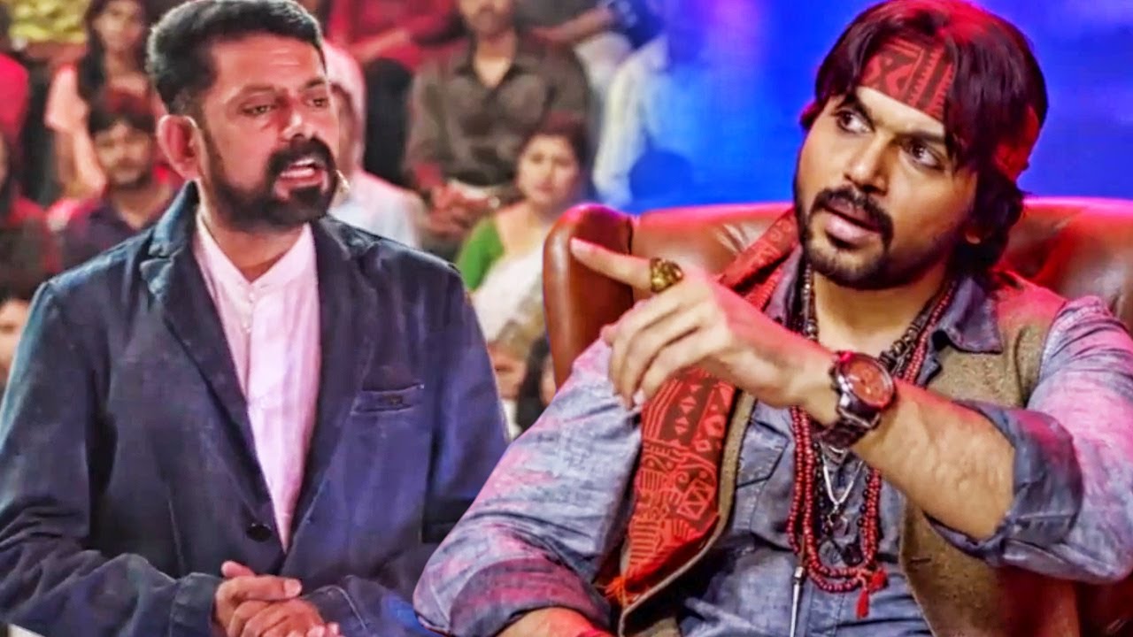 ये आदमी #Karthi से Kaashmora नाम का मतलब पूछ रहा है | Kaashmora फिल्म का Bes