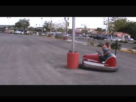 BUMPER CAR! 1953 LUSSE 6.8 HP 13000 RPM TEST DRIVE 1.wmv