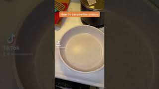 How to caramelize onions tiktok video