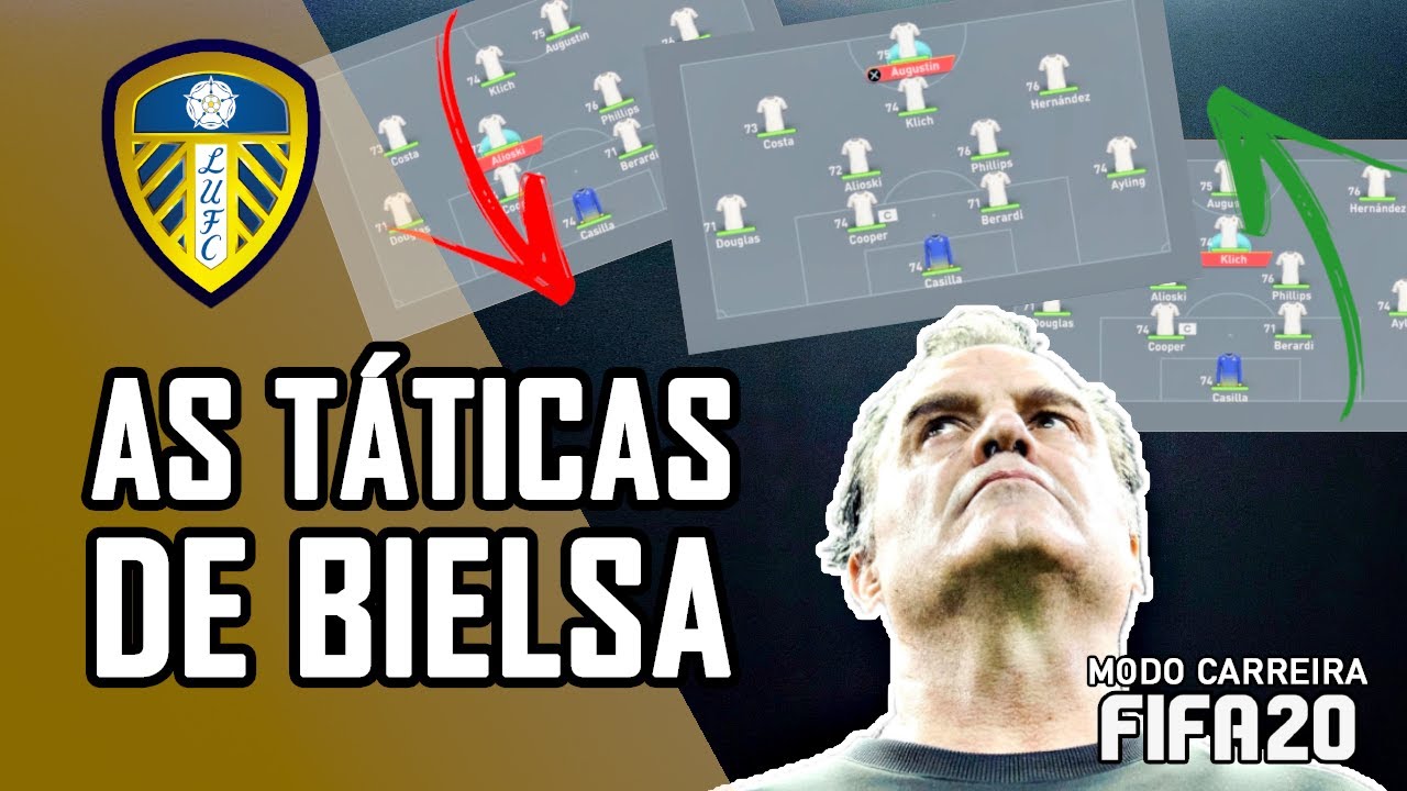 TODAS AS TÁTICAS de BIELSA para a primeira temporada | Modo Carreira Realista FIFA 20 | T1 Ep5