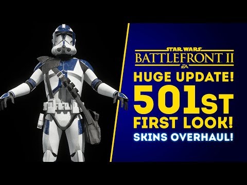 501st FIRST LOOK! HUGE CLONE TROOPER UPDATE DETAILS! - Star Wars Battlefront 2