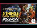 Monster Hunter Rise | 5 Things Every Hunter Should Do in Kamura Village