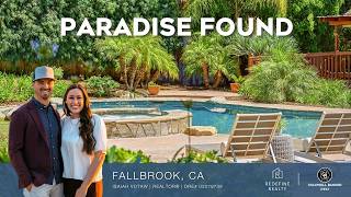 Fallbrook CA Home Tour | Resort-Style Pool & Spa Backyard Oasis