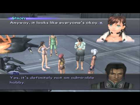 Xenosaga III HD Cutscene 085 - To Gedalya Space (CAT Testing Ground) - ENGLISH - SWIMSUIT MODE