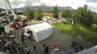 preview picture of video 'Schauübung 2014 in Windischgarsten - Timelapse [4K]'