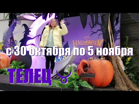 ТЕЛЕЦ ♉️с 30 октября по 5 ноября.