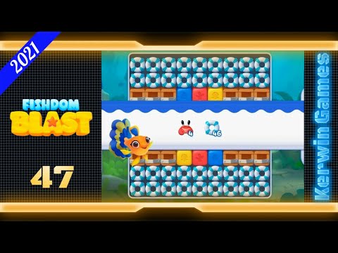 Fishdom Blast Level 47 - No Boosters - 40 moves (2021)