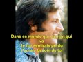 Paroles de Et Si Tu N'Existais Pas - Joe Dassin ...