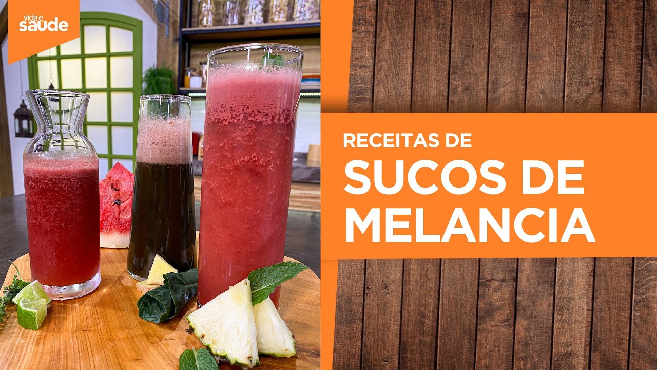 Receita: Sucos de melancia (04/09/23)