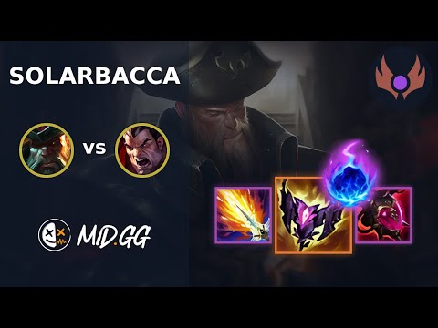 MID.GG: [ solarbacca ] Gangplank TOP vs Darius | NA MASTER | LOL Season 2025
