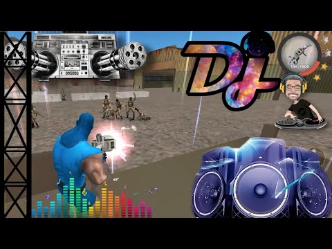 Rope Hero: Vice Town (Dance Gun) Police Robot Car Dance Effect From Dance Guns - Android Gameplay .