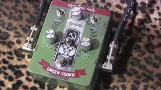 Video thumbnail for Mccaffrey Audio GREEN VODKA muff fuzz demo with RS Guitarworks Tele by gearmanndude