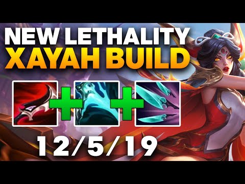 THIS NEW LETHALITY XAYAH BUILD IS CRAZY - Xayah ADC Gameplay