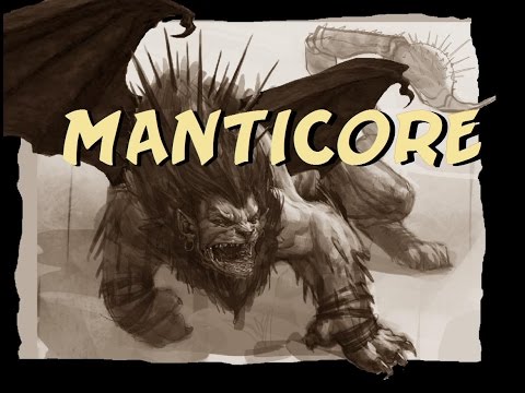 Dungeons and Dragons Lore : Manticore