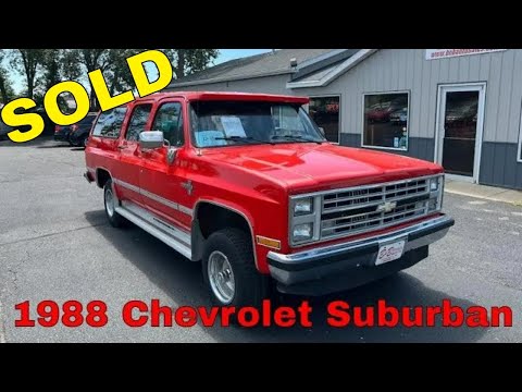 1988 Chevrolet Suburban (CC-1665903) for sale in Brookings, South Dakota
