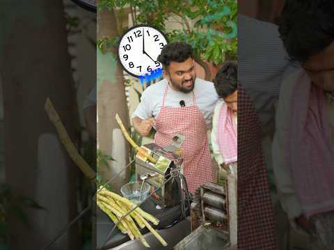 Desi vs Sheheri Sugarcane Machine! #shorts