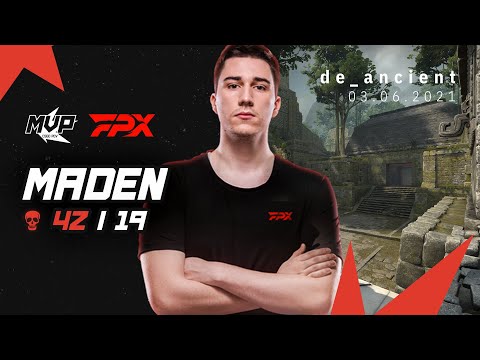 MVP CSGO POV: FunPlus Phoenix Maden (42/19) vs G2 (de_ancient) @ IEM Summer