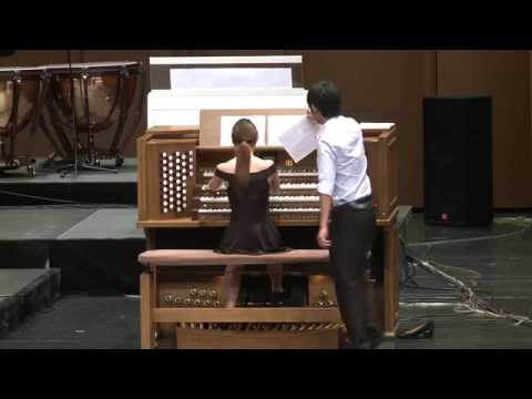 Lin Wanying performing Symphony No.6 in G Minor Op.42, No.2 by Widor, Charles-Marie