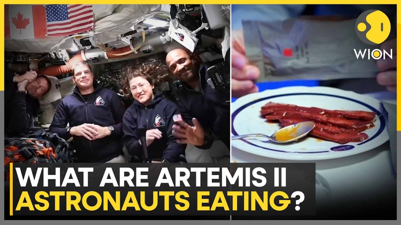 NASA: What Are Artemis II Astronauts Eating in Space | WION News