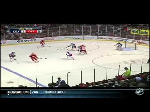 11/12 RS: CBJ @ Det Highlights - 10/21/11