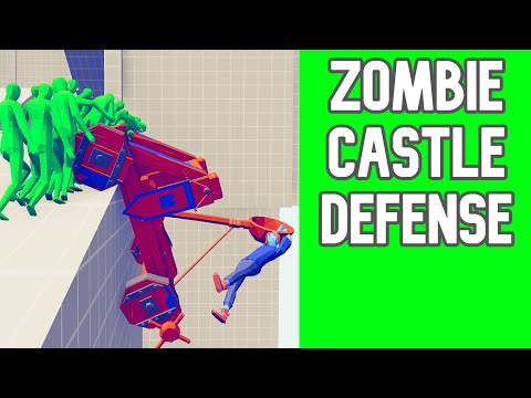 ZOMBIE CASTLE DEFENSE - CAN WE STOP THE ZOMBIES ? - TABS ZOMBIES - TABS CASTLE DEFENSE - TABS MODS