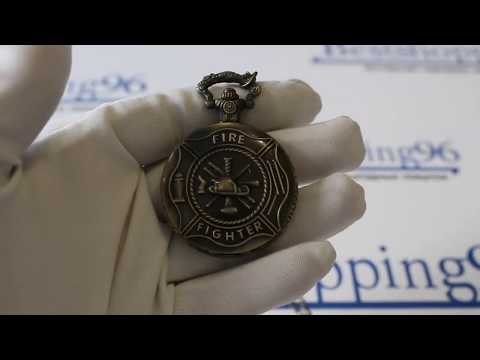 Видео обзор карманных часов на цепочке для пожарного